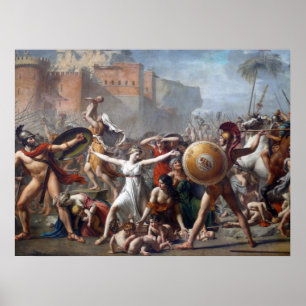 Poster L'intervention des femmes de la Sabine