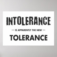 L'Intolérance Est Apparemment La Nouvelle Toléranc