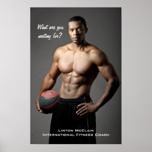 Poster Linton McClain Poster: What are you waiting for?