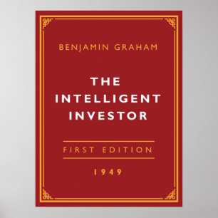 Poster L'investisseur intelligent - Benjamin Graham