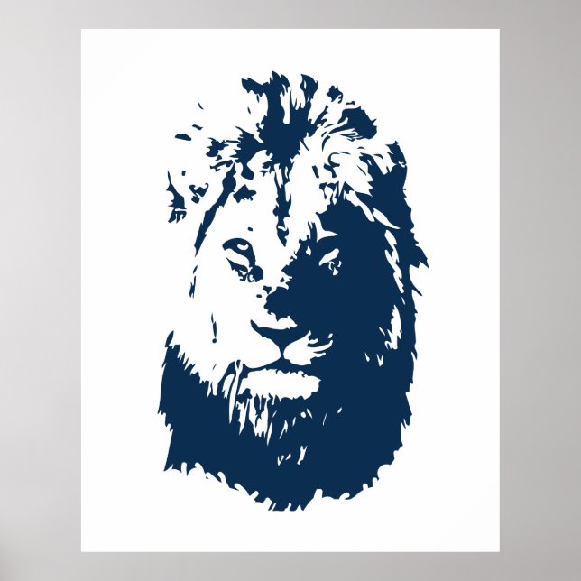 Poster Lion (Devant)