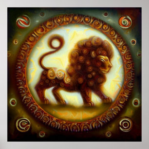 Poster Lion 12