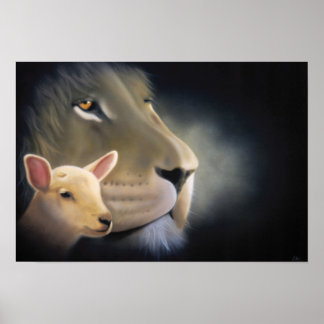 Poster Lion and the Lamb