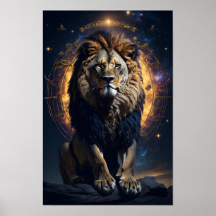Poster Lion de Juda chrétien Jésus Christ Foi