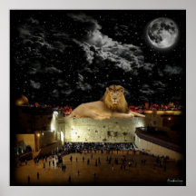 Lion De Judah Mur Occidental