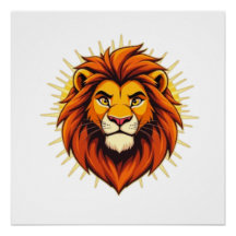 Lion Majestueux – Roi du Pouvoir et de l'Autorité