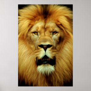 Poster Lion Majesty