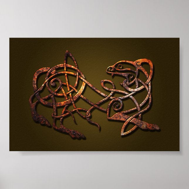 Poster Lion Norse (Devant)