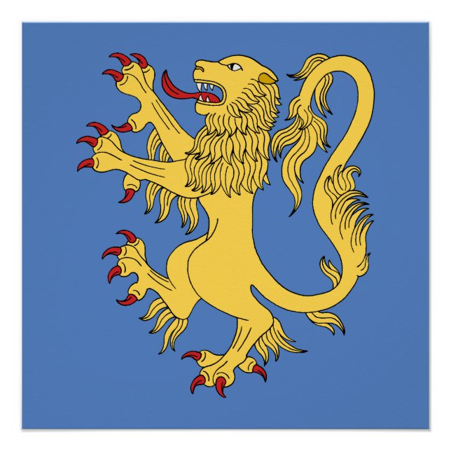 Poster Lion Rampant (Devant)