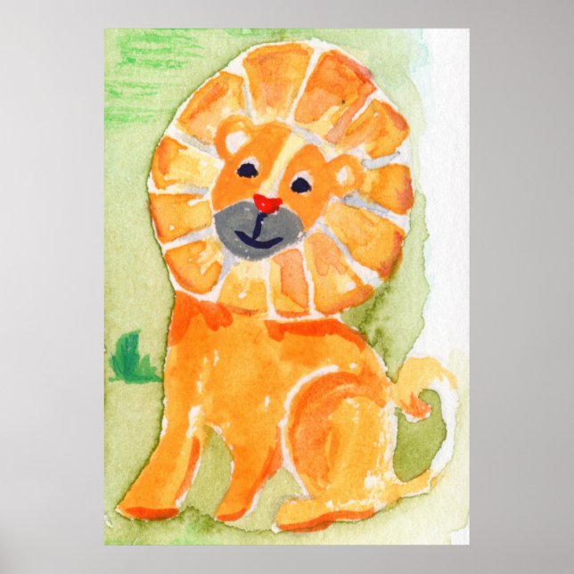 Poster Lion Safari Friend (Devant)