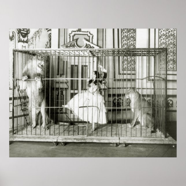 Poster Lion Tamer : 1897 (Devant)