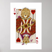 Lions King et Queen of Hearts