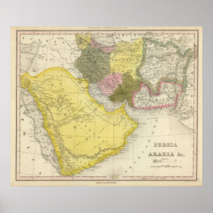 Poster L'Iran et l'Arabie Saoudite
