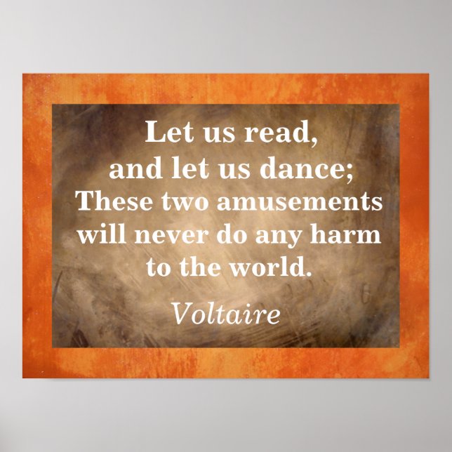 Poster Lire et danser (Devant)