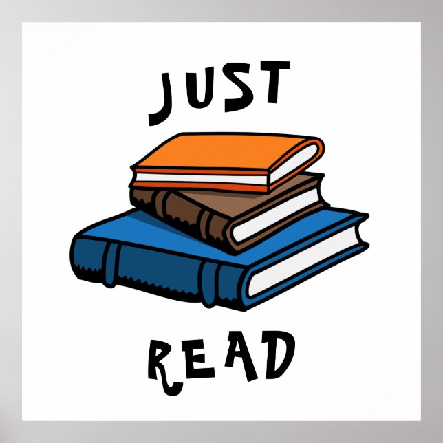 Poster Lire juste (Devant)