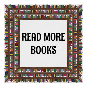 Poster Lire plus de livres
