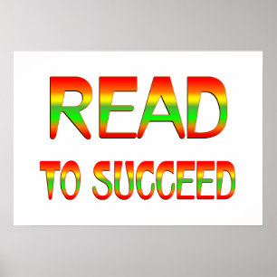 Poster Lire pour réussir