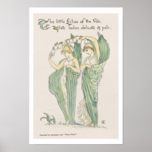 Poster Lis de Vale, de Feast de Flora, 1901 (colo