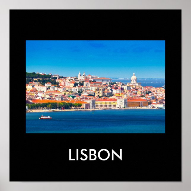 Poster Lisbonne 002W (Devant)