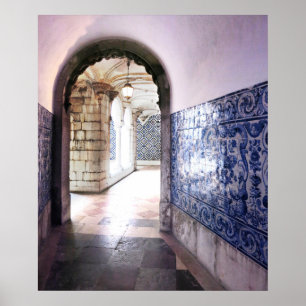 Poster Lisbonne Azulejos Carreaux Architecture Photo