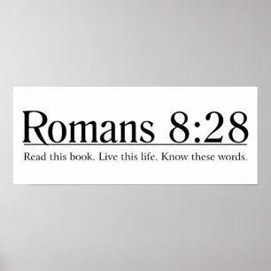 Poster Lisez le 8h28 de Romains de bible