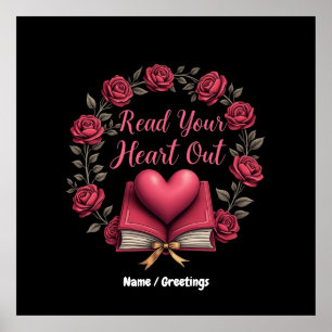 Poster Lisez Your Heart Out A Haven for Book Lovers