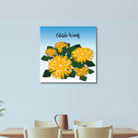Lit Dandelion Graines comestibles Jaune