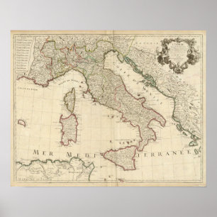 Poster L'Italie et la Slovénie 2