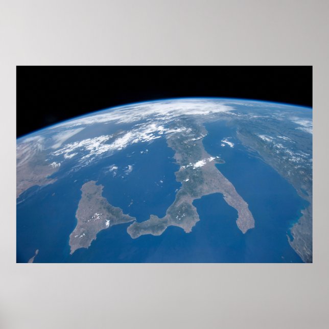 Poster L'Italie Et Sa Sicile. (Devant)