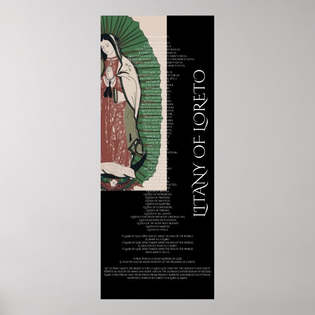 POSTER LITANY DE LORETO (Devant)