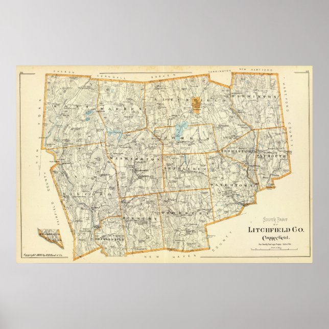 Poster Litchfield (Devant)