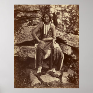 Poster Little Bear, Cheyenne, 1875