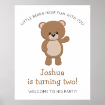 Little Bear Turin Two Woodland 2e anniversaire