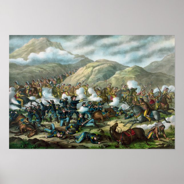Poster Little Bighorn - Le Dernier stand de Custer (Devant)