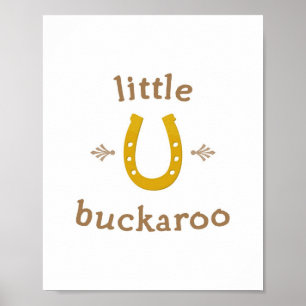 Poster Little Buckaroo Wall Art Imprimer 8x10