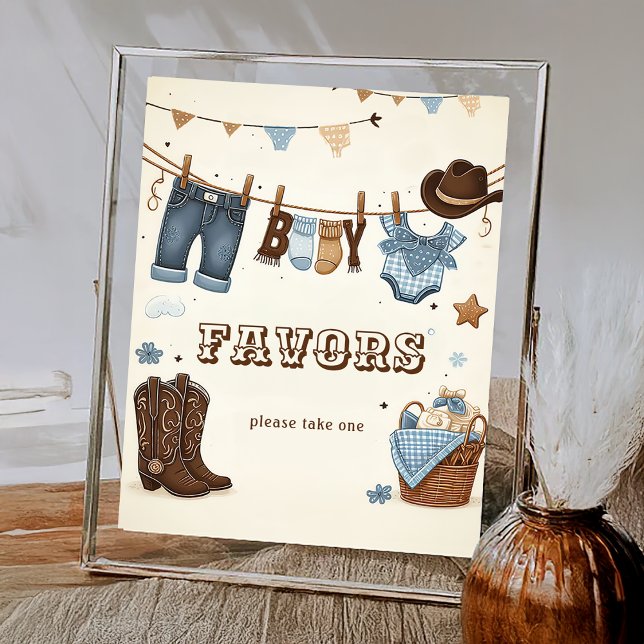 Poster Little cowboy Faveurs (Créateur téléchargé)