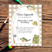 Little Fisherman Time Capsule 1er anniversaire