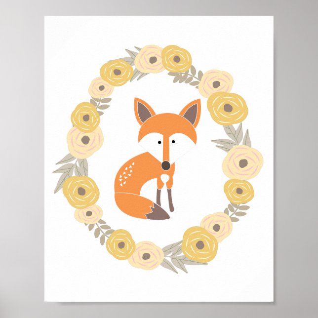 Poster Little Fox (Devant)