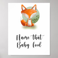 Little Fox - Nommez cette nourriture pour bébé