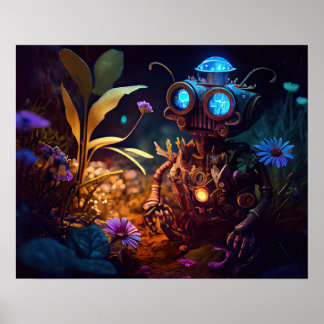 Poster Little Garden Bot