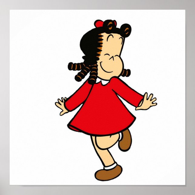 Poster Little Lulu Happy (Devant)