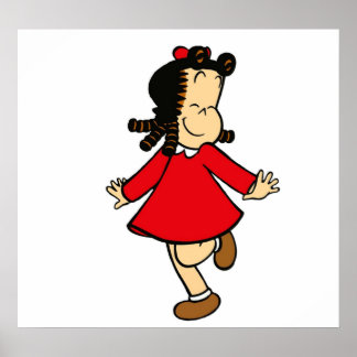 Poster Little Lulu Happy