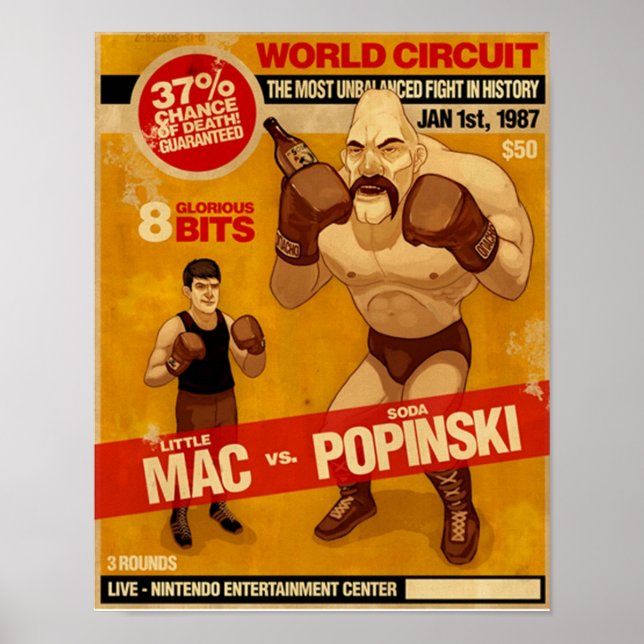 Poster Little Mac Fight (Devant)