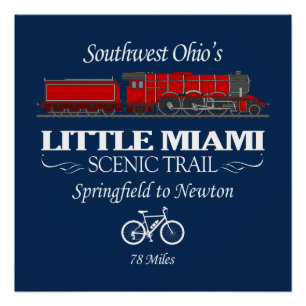 Poster Little Miami Pittoresque Trail (RT2)