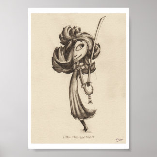 Poster Little Miss-Conduct Print