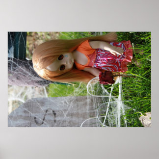 Poster Little Miss No Name - Haunting