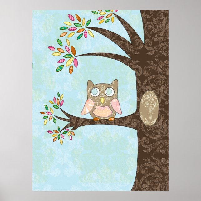 Poster Little Owl (Devant)
