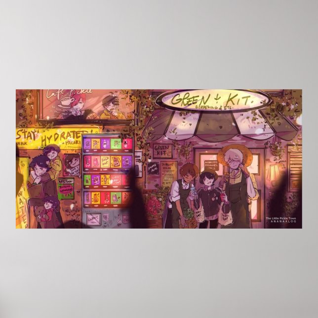 Poster Little Pickle Town Wide (Devant)