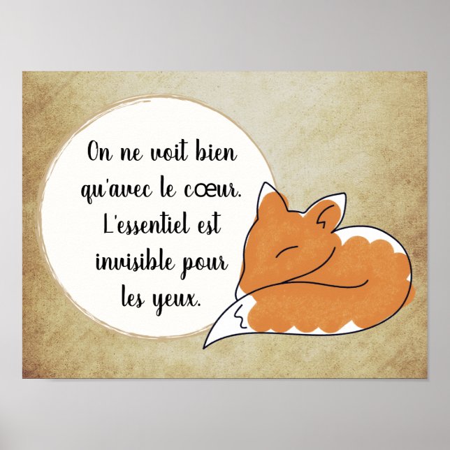 Poster Little Prince (Devant)