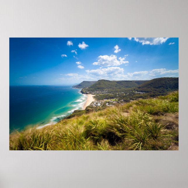 Poster Littoral | Nouvelle-Galles du Sud, Australie (Devant)